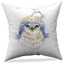 Axyaa Animal Print Pillowcase in Peach Skin Fabric - Modern Simple Cartoon Design