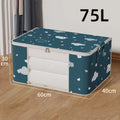 Axyaa Foldable Non-Woven Storage Bag Fabric Wardrobe Organizer with Zipper