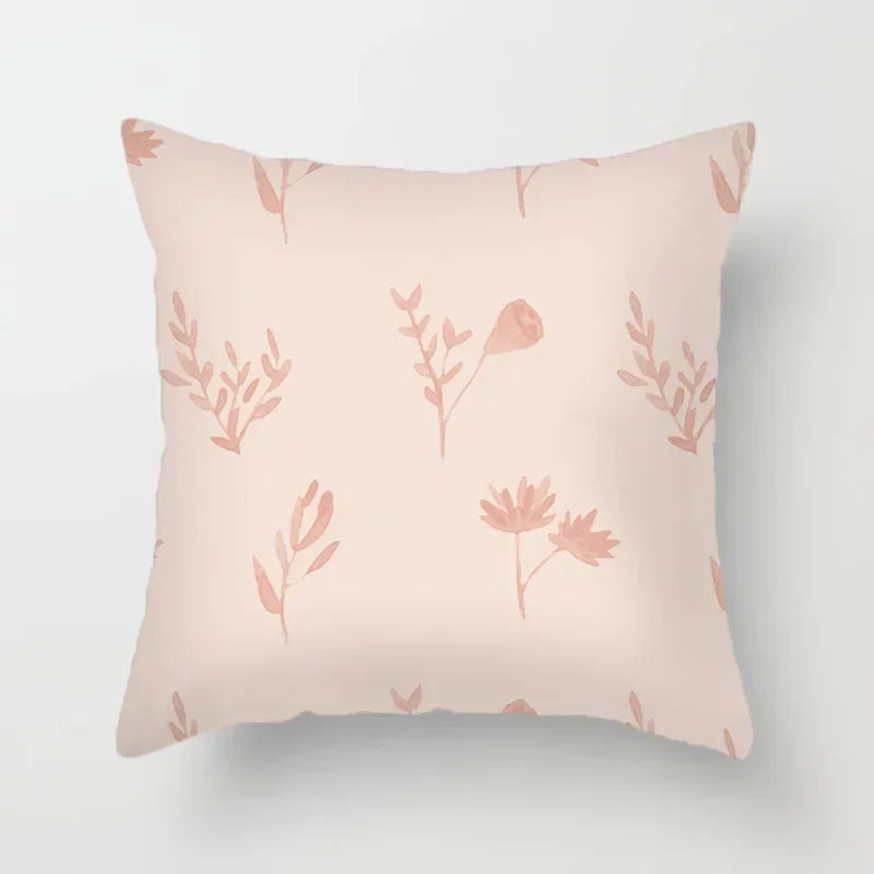 Axyaa Sea Turtle & Bird Pillowcase - Single Print Sofa Case for Children's Bedroom