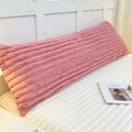 Axyaa Rabbit Plush Extended Pillowcase Milk Plush Strip Flannel Pillowcase
