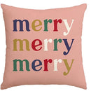 Axyaa Nutcracker Pink Holiday Throw Pillow Cover