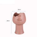 Axyaa Pout Face Ceramic Vase | Room Aesthetic Decor & Flowers Arrangement