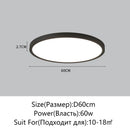 Axyaa LED Ceiling Light Remote Dimming Modern Home Decoration Fixture