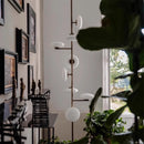 Axyaa Designer Floor Lamp for Living Room, Creative Corner Standing Light
