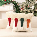 Axyaa Christmas Jacquard Embroidery Pillowcase Set
