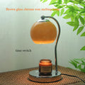 Axyaa Glass Table Lamp Aromatherapy Candle: Bedroom Bedside Atmosphere, Ornaments Gift