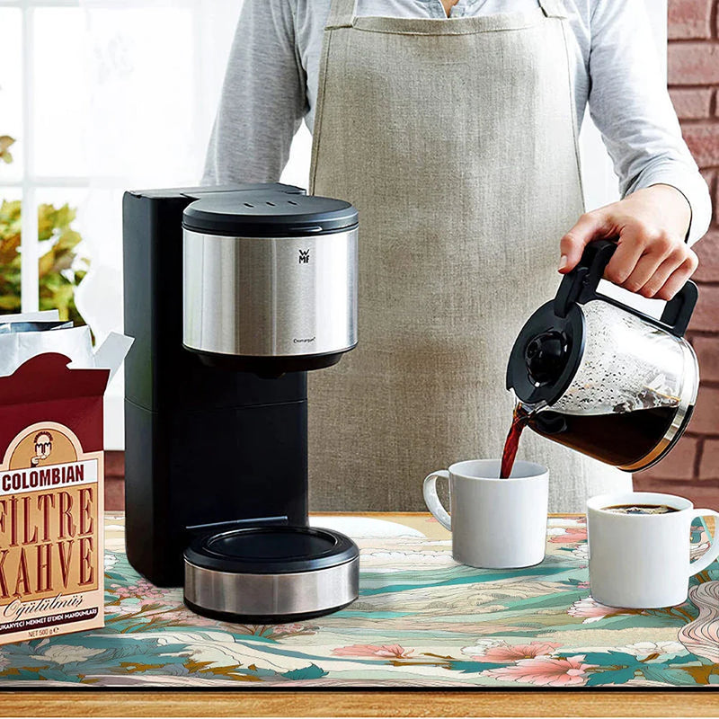 Axyaa Square Absorbent Dry Mat for Plants and Dishes