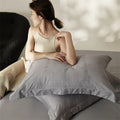 Axyaa Soft Jacquard 100% Cotton Pillowcase Set for Adults - 48x74cm