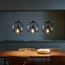 Axyaa Grey Art Pendant Light for Living Room, Kitchen, Bedroom - Modern LED Chandelier