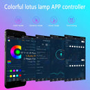 Axyaa RGB LED Floor Lamp: Smart APP Control Music Night Light Strip for Colorful Indoor Ambiance