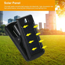 Axya Solar Clip Lights: 40LED 3 Mode Motion Sensor Fence Lights
