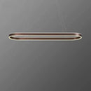 Axyaa Acrylic Oval LED Pendant Light for Home Decor Fixture