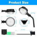 Axyaa LED Barn Light: 110W Dusk to Dawn Outdoor Area Lights, 10000LM, Photocell Sensor