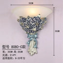 Axyaa Angel Resin Wall Lamp - Nordic Bedroom Crystal Bedside Light