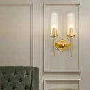 Axyaa Nordic Copper Double Head Wall Lamp for Living Room, Dining Room & Bedroom