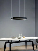 Axyaa Nordic LED Ring Chandelier for Modern Home Decor