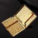 Axya Gold Cigarette Box - Waterproof Metal Case, Sealed Smoking Accessories