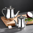 Axya 304 Stainless Steel Oil Pot with Long Nozzle and Leak Control