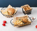Axya Stainless Steel French Fries Basket Set for Kitchen Cooking