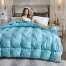 Luxury Axyaa White Goose Down Duvet Core - Warm, Double-Single Size