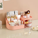 Axyaa Makeup Organizer Box Jewelry Nail Polish Cosmetic Storage Dorm Desktop Container