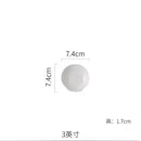 Axyaa Shell Dish Hot Pot Plate | Melamine Imitation Porcelain Dinnerware Kitchen Seasoning Dish