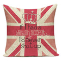 Axyaa British Flag Soldiers Pillow Cover - London England Theme
