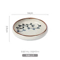 Axyaa 6inch Ceramic Plate Korean Kimchi Salad Dish Single Plate Bowl
