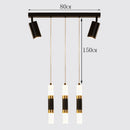 Axyaa Modern Pendant Light Chandelier for Living Room, LED Ceiling Lamp