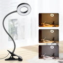 Axyaa LED Clip Desk Lamp: Flexible Dimmable for Study, 3 Color Temperatures, Eye Protection