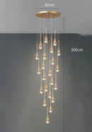 Nordic-Style Axyaa Home Lighting Collection: Chandeliers for Living Room, Dining Room, Staircase & More