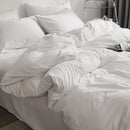 Axyaa Solid Color Matching Bed Four-Piece Set with Spring & Summer Design