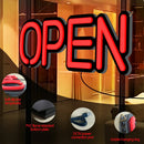 Axyaa LED Open Sign Light USB Interface High Brightness Bar Night Market Business
