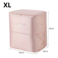 Axyaa Self Compression Duvet Storage Bag: Large Capacity Heavy Duty Moving Organizer