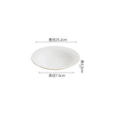 Axyaa Phnom Penh Ceramic Small Plate Set for Molecular Cooking Specialty Tableware