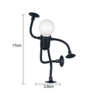 Axyaa Funny Sportsman Night Light Desk Lamp for Bedroom, Bathroom & Kitchen