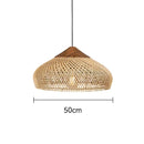 Axyaa Rattan Pendant Lights: Vintage Kitchen Dining Room Luminaries