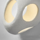 Nordic Handmade Three Hole Polystyrene Droplight by Axyaa
