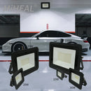 Axyaa LED Industrial Floodlight 10W-100W IP68 for Factory Workshop and Garage