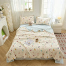Axyaa Summer Quilt 150/180/200cm for Bedroom Student Dorm Children's Room