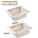 Axyaa Fridge Drawer Organizer for Food Fruit Egg Storage Shelf