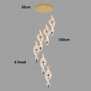 Axyaa LED Chandeliers | Modern Pendant Lights for Living and Dining Room