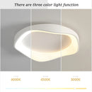 Axyaa Round LED Ceiling Lamp - Modern Bedroom Light Fixture