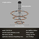 Axyaa Stainless Steel Pendant Chandelier for Modern Luxury Living Room Decor