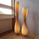 Axyaa Retro Wooden Floor Lamp for Minimalist Living Room Decor