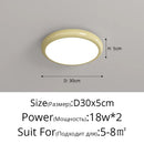 Axyaa Modern LED Ceiling Lamp 5 Colors for Living Room Bedroom Lighting