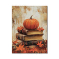 Axyaa Autumn Country Wall Art: Retro Pumpkin & Rooster Canvas Prints for Modern Living Room