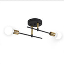 Axyaa Modern Minimalist Dome Ceiling Light - Iron Fixture for Bedroom and Study