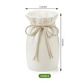 Axyaa White Flower Vase Modern Home Decor Dining Table Ornaments