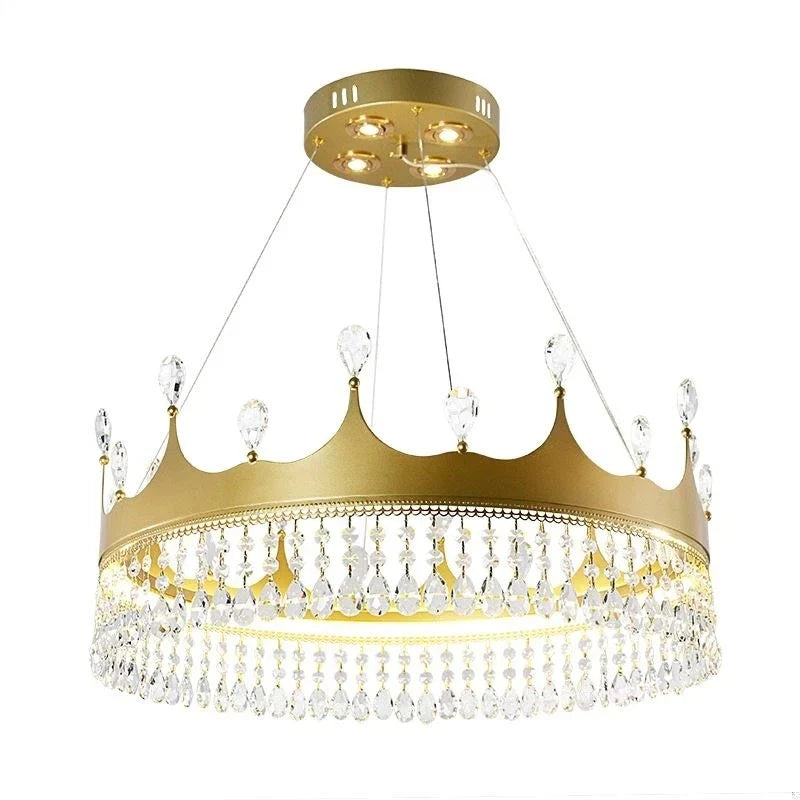 Axyaa Nordic Princess Crystal Chandelier for Home Lighting